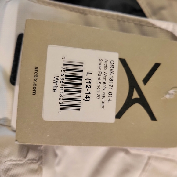 Arctix Women's White Insulated Snow Pants. Size L. NWT - Picture 8 of 11